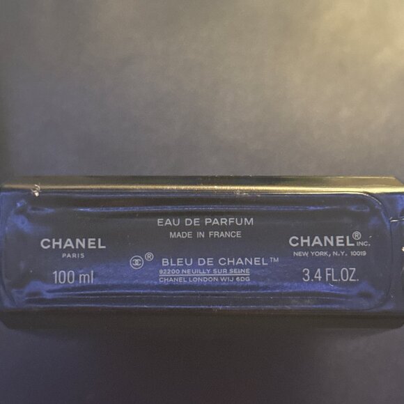 Bleu De Chanel Eau De Parfum Men's Cologne 3.4 OZ 100Ml - Picture 4 of 4